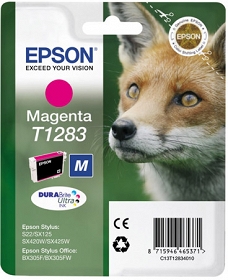 Wkład atramentowy purpurowy (magenta) Epson T1283