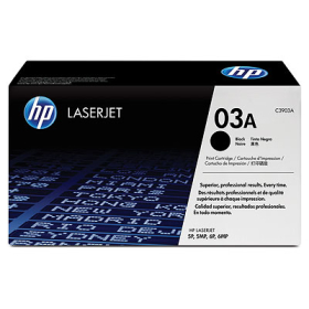 Kaseta z czarnym tonerem HP LaserJet C3903A 