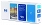 Głowica drukująca błękitna (cyan) + gniazdo czyszczące HP 90 (C5055A)